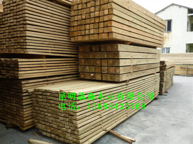 進口樟子松防腐木